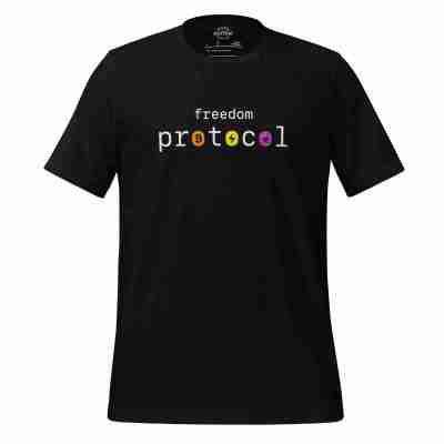 Freedom Protocol Bitcoin T-shirt – 100% Cotton