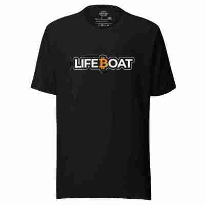 LifeBoat Bitcoin T-shirt – 100% Cotton