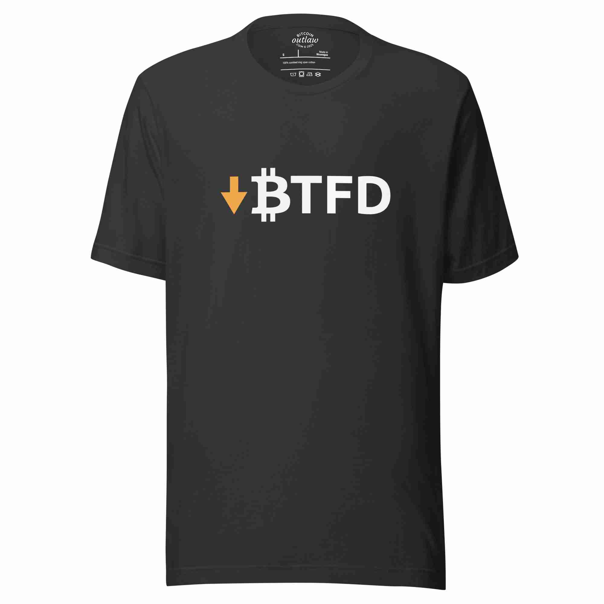 BTFD Stock Ticker Bitcoin T-shirt – 100% Cotton - Image 4