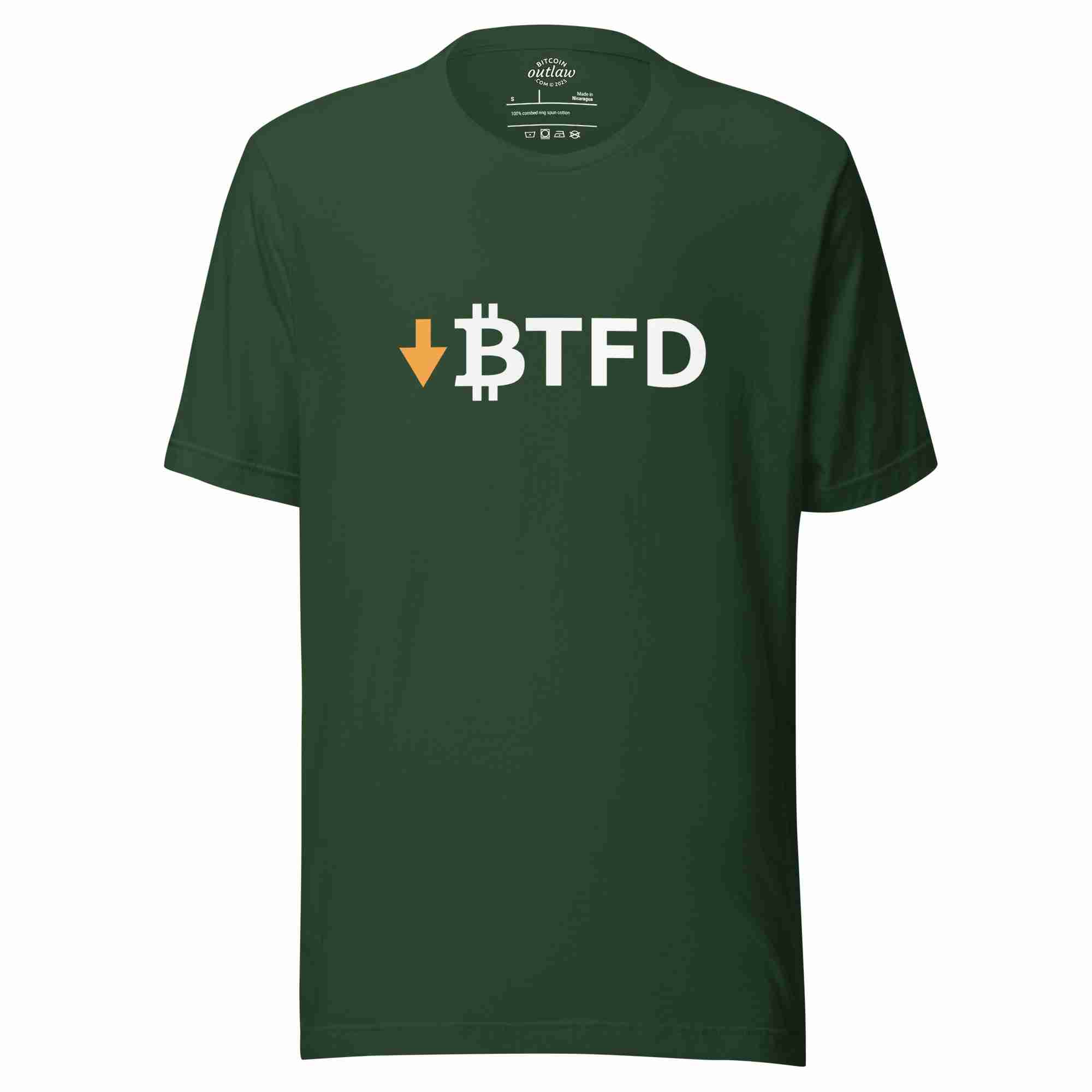 BTFD Stock Ticker Bitcoin T-shirt – 100% Cotton - Image 5