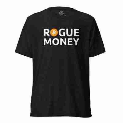 Rogue Money Bitcoin T-shirt