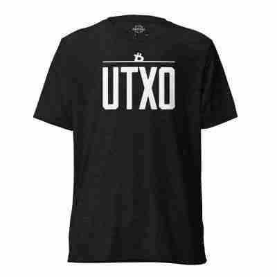 UTXO BTC Crown Bitcoin T-shirt