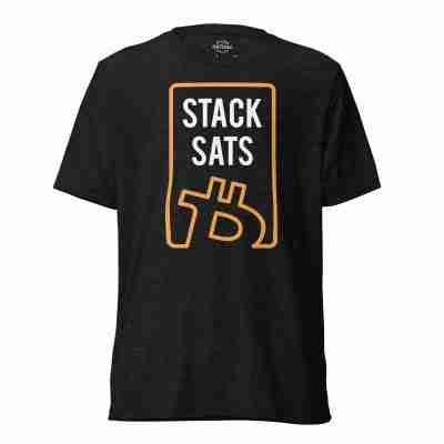 Stack Sats Frame Bitcoin T-shirt